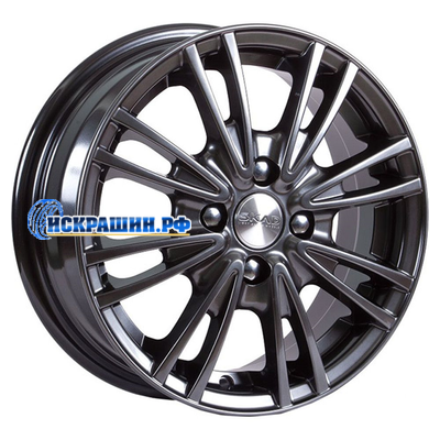 SKAD 5,5x14/4x100 ET39 D67,1 Пантера (КЛ109) Графит