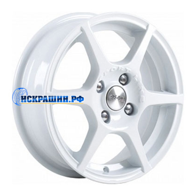 SKAD 5,5x14/4x98 ET38 D58,6 Ягуар (КЛ147) Белый
