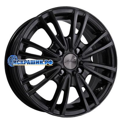 SKAD 5,5x14/4x98 ET39 D58,6 Пантера (КЛ109) Черный бархат