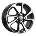 iFree Original 6x15/4x100 ET50 D60,1 КС861 (Vesta) Алмаз черный