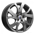 K&K 6,5x16/5x105 ET39 D56,6 Палермо-оригинал (КС607) Дарк платинум