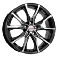 K&K 7,5x17/5x114,3 ET50 D67,1 Твист (КС697М) Алмаз черный