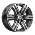 K&K 7,5x17/6x139,7 ET30 D106,1 R8 (КС1174) Алмаз черный