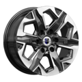 K&K 7,5x17/6x139,7 ET36 D100,1 Тейт (КС1050) Алмаз черный