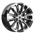 K&K 7,5x18/6x139,7 ET25 D106,1 Меконг (КС959) Алмаз черный