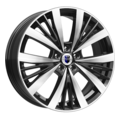 K&K 7,5x19/5x114,3 ET50 D64,1 Марвел-оригинал (КС881) Алмаз черный SK