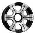 K&K 7x15/6x139,7 ET20 D108,5 Байконур (КС473) Алмаз черный