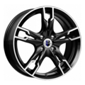 K&K 7x17/4x114,3 ET40 D67,1 Солар (КС875) Алмаз черный SK