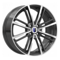 K&K 7x17/5x112 ET49 D57,1 Эрфурт (КС898) Алмаз черный