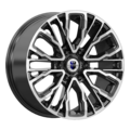 K&K 8,5x19/6x139,7 ET30 D106,1 Кортес (КС1102) Алмаз черный