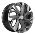 Khomen Wheels 5,5x14/4x100 ET43 D67,1 KHW1402 (Solaris/Logan/Rio) Gray-FP