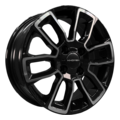 Khomen Wheels 5,5x14/4x98 ET35 D58,5 KHW1406 (Lada Granta) Black-FP