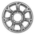 Khomen Wheels 5,5x15/5x139,7 ET5 D108,1 KHW1505 (Jimny) F-Silver