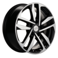 Khomen Wheels 6,5x16/5x114,3 ET41 D64,1 KHW1612 (Civic) Black-FP