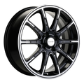 Khomen Wheels 6,5x17/4x100 ET41 D60,1 KHW1707 (XRay) Black-FP