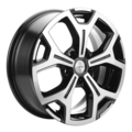 Khomen Wheels 6,5x17/5x108 ET33 D60,1 KHW1710 (Chery Tiggo 7pro) Black-FP