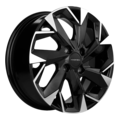 Khomen Wheels 6x15/4x100 ET40 D60,1 KHW1508 (Logan/Sandero) Black-FP