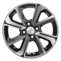 Khomen Wheels 6x15/4x100 ET50 D60,1 KHW1501 (Vesta) Black-FP