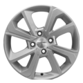 Khomen Wheels 6x15/4x100 ET50 D60,1 KHW1501 (Vesta до 2024г.) F-Silver