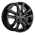 Khomen Wheels 6x15/4x98 ET36 D58,5 KHW1503 (Lada Granta) Black