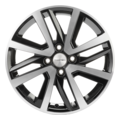Khomen Wheels 6x16/4x100 ET41 D60,1 KHW1609 (XRay) Black-FP