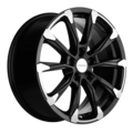 Khomen Wheels 7,5x18/5x108 ET46 D63,4 KHW1808 (Tugella/Jaguar XF/F-Pace) Black-FP