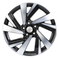 Khomen Wheels 7,5x18/5x114,3 ET45 D66,1 KHW1801 (Teana/X-trail) Black-FP