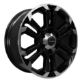 Khomen Wheels 7,5x18/6x139,7 ET45 D93,1 KHW1817 (Mazda BT50) Black-FP