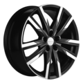 Khomen Wheels 7,5x19/5x108 ET36 D65,1 KHW1905 (Exeed VX/TXL/LX) Black-FP