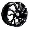 Khomen Wheels 7x17/5x108 ET40 D54,1 KHW1714 (Jac/Москвич 3) Black-FP