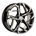 Khomen Wheels 7x17/5x108 ET40 D54,1 KHW1716 (Jac/Москвич 3) Black-FP