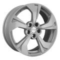 Khomen Wheels 7x17/5x108 ET40 D54,1 KHW1724 (Jac/Москвич 3) F-Silver