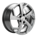 Khomen Wheels 7x17/5x110 ET46 D63,3 KHW1712 (Changan CS35/CS35 Pro) Gray