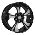 Khomen Wheels 7x17/5x110 ET46 D63,3 KHW1724 (CS35 Plus) Black