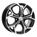 Khomen Wheels 7x17/5x114,3 ET37 D66,5 KHW1702 (Jolion) Black-FP