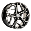 Khomen Wheels 7x17/5x114,3 ET48 D56,1 KHW1716 (Forester) Black-FP