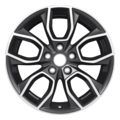 Khomen Wheels 7x17/5x114,3 ET48 D67,1 KHW1713 (Kia K5) Black-FP