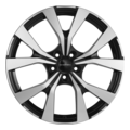 Khomen Wheels 7x19/5x114,3 ET49 D60,1 KHW1906 (Evolute i-SKY) Black-FP