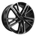 Khomen Wheels 8x18/5x108 ET46 D63,4 KHW1815 (Tugella) Black-FP