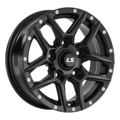 LS 6x15/5x139,7 ET30 D98,5 1381 BKS (конус, Колпак+лого)
