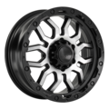 LS 7,5x17/6x139,7 ET0 D106,1 1285 BKSF (конус, Колпак+лого)