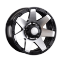 LS 7x16/5x139,7 ET10 D108,5 881 BKF (конус, Колпак+лого)