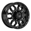 LS 7x16/6x139,7 ET38 D100,1 1285 BKS (конус, Колпак+лого)