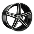 LS 8,5x19/5x120 ET25 D74,1 749 BKF (конус)