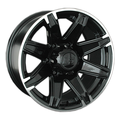 LS 8x16/6x139,7 ET10 D110,5 763 BKL (конус, Колпак+лого)
