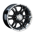 LS 8x16/6x139,7 ET10 D93,1 161 BKL (конус, Колпак+лого)