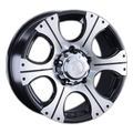 LS 8x17/5x150 ET55 D110,1 867 BKF (Колпак+лого)