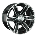 LS 8x17/6x139,7 ET10 D107,1 766 BKF (конус, Колпак+лого)