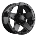 LS 8x17/6x139,7 ET30 D100,1 1284 BK (конус, Колпак+лого)
