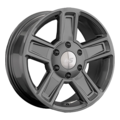 LS 8x17/6x139,7 ET38 D100,1 1296 GM (конус, Колпак+лого)